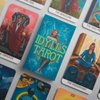 OMNITO Original Idylls 78 Tarot Card Set | Pocket-Sized (4.13" x 2.3") | Unique Borderless Deck | Fortune Telling Cards | Classic Meanings with Online Guide Book for Beginners
