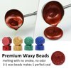 Pine Green Wax Seal Beads 720pcs, Andotopee Premium Sealing Wax Beads for Wax Seal Stamp, Affordable Wax Seal Pellets 0.55lb Refill Pack for Wax Seal Kit, Wedding Invitation, Envelope Seal, Crafts
