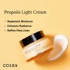 COSRX Full Fit Propolis Light Cream, 2.19 Fl.oz / 65ml, Propolis 64.5%, Hydrating Daily Day and Night Moisturiser, Korean Skin Care, Not Tested on Animals, Paraben Free