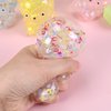 Dhjrefhhd 1Pccs Squeeze Toys Letter Sequins Candy-Bear Stress Relief Toy Hand Fidget Sensory Office Desk Squishy Toy (Light Pink or Randomly Color)