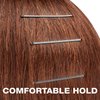 Conair Bobby Hair Pins, Black Bobby Pins in Storage Tub, 500 Pack