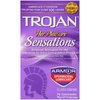 Trojan Her Pleasure Sensations Spermicidal Lubricated Condoms, 12ct