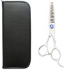 MISSUM 6.5" Professional Texturizing Scissors Hair Thinning Shears Cutting Teeth Shears Japanese Stainless Steel Blue
