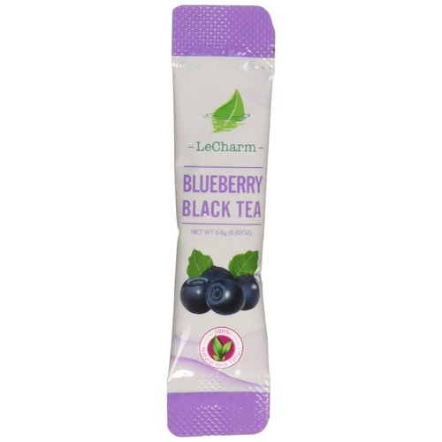 LeCharm Tea to Go Blueberry Black Tea Extract, Instant Tea Crystal Powder, Ready Brew Iced or Hot...