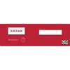 RXBAR Protein Bars, 12g Protein, Gluten Free Snacks, Strawberry, 22oz Box (12 Bars)