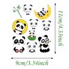 270 Panda Theme Tattoos Temporary Stickers Suitable for Panda Theme Birthday Party Gender reveal Baby shower Party Favors Supplies Decorations Favors Goodie Bag Stuffers