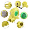 JAXPETY 950 Watt Yellow Air Blower, Lightweight Pump Fan Commercial Air Inflatable Bouncer Blower, Perfect for Inflatable Bounce House, Jumper, Bouncy Castle (950W)