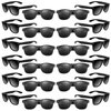 ASTARON Black Sunglasses Bulk, 6 Pack Sunglasses Party Favors for Summer Beach Pool Wedding Party,Great Gift for Pool, Birthday Party Supplies Goody Bag Favors