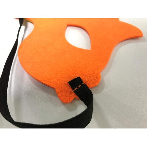 3 Piece Felt masks animal Halloween masks Dress-Up party accessory Parent-child game(Tiger)