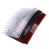 12Pcs 16 Teeth Hair Clip Combs Plastic Hair Side Combs Pin Clips Bridal Wedding Veil Combs for Women Girls Hair Accessories, Clear