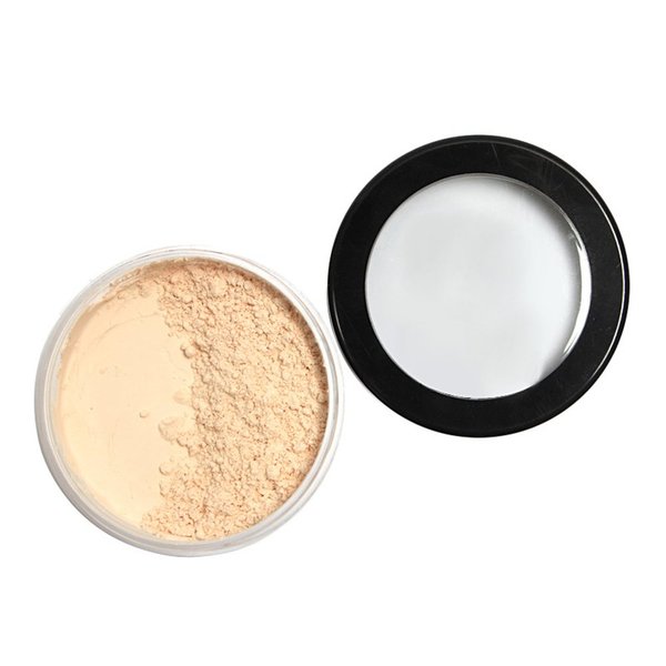 Mallofusa Translucent Loose Powder Mineral Formula Makeup Setting Foundation Powder 0.63 OZ Light (1#)