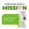 Intestinal Fortitude GLR-6 - Gut Lining Repair Supplement for Gut Health - Leaky Gut Repair with L-Glutamine, Slippery Elm, DGL Licorice Root, Marshmallow Root, Fenugreek - IBS, IBD, GERD - Vegan
