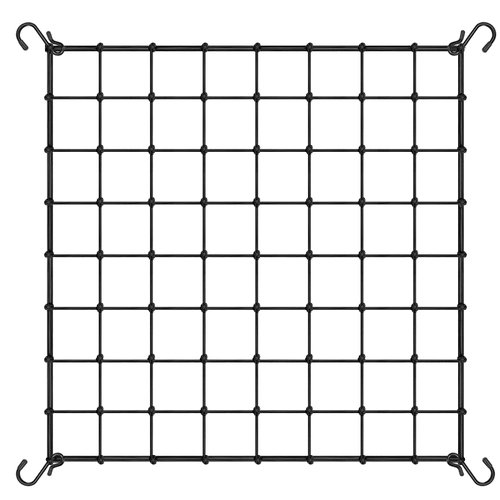 VIVOSUN 4 x 4Ft. Elastic Trellis Netting with 4 Hooks for Climbing Plants, Vegetables, Fruits, and Flowers, 1-Pack