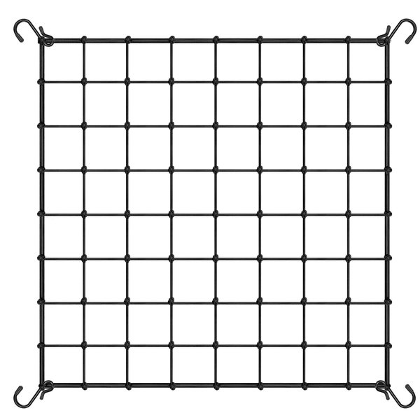VIVOSUN 4 x 4Ft. Elastic Trellis Netting with 4 Hooks for Climbing Plants, Vegetables, Fruits, and Flowers, 1-Pack