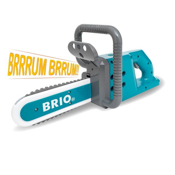 BRIO Builder – 34602 Chainsaw | Educational Roleplay & Construction Toy for Kids Age 3 Years Up