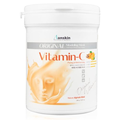 ZEESOON Anskin Vitamin C Modeling Mask Powder Pack Puring &amp; Moisturizing (240g 8.46oz) Skin &amp; Por...