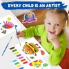 Paint with Water Books for Toddlers: 3 Pack Mess Free Watercolor Painting Paper for Kids Ages 3 4 5 6 7 8, Art Craft Gift for Girls Boys Birthday Holiday Toy Gift Travel Activities Stocking Stuffers