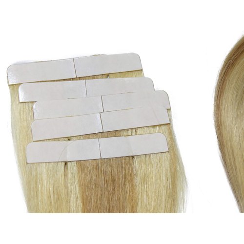 SIMPLY EXTENSIONS - Hair Extensions Re-Tape Kit (36 Strips - Tape Only) No Shine Bonding Double Sided Tape 1/2" x 3" Straight Strip 36 Pieces Per Bag