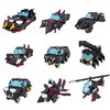 LaQ Hamacron Constructor Black Racer | 306 Pieces | 9 Models | Age 7+ | Creative, Educational Construction Toy Block | Made in Japan