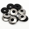 #8 x 1/2" Neoprene EPDM Bonded Sealing Washers, Stainless Steel 18-8 (304), 100 PCS