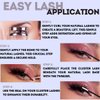 Sapphire Lash Extension, Lash Cluster Eyelash Extension kit DIY 132pcs, 10mm-16mm, Eye Lash Clusters with Lash Applicator, Bond, Seal and Remover All in One, Natural Look Eyelash Cluster