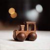 3PCS Wooden Baby Toys,Baby Grasping Toys Push Car Toys Montessori Toys Wooden Toy Vehicles,#2