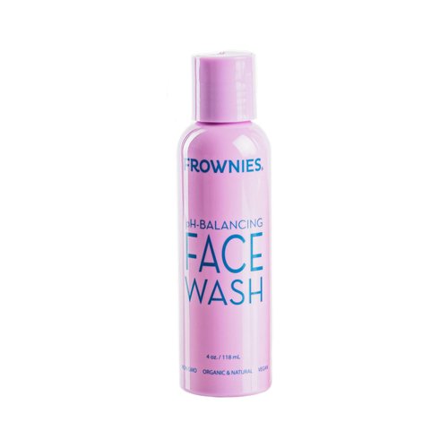 Frownies pH-Balancing Face Wash - Deep & Gentle Cleansing Face Wash with Moisture Retention - For Balancing and Exfoliating Action - Soap-free Face Wash - Suitable for All Ages And Skin Types, 5oz