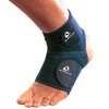 M-Brace AIR Extra Ankle Lock Brace, Ankle Support During Sports and Rehab, Support of Tendonitis and sprains, Ligament damages, "high-Tension" Elastic Support Straps for Great Ankle Support, Blue, XL