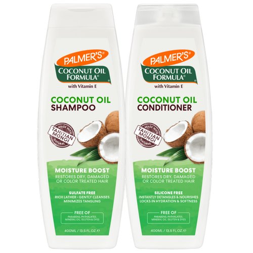 Palmer's Coconut Oil Formula Moisture Boost Shampoo & Conditioner bundle (Pack of 2)