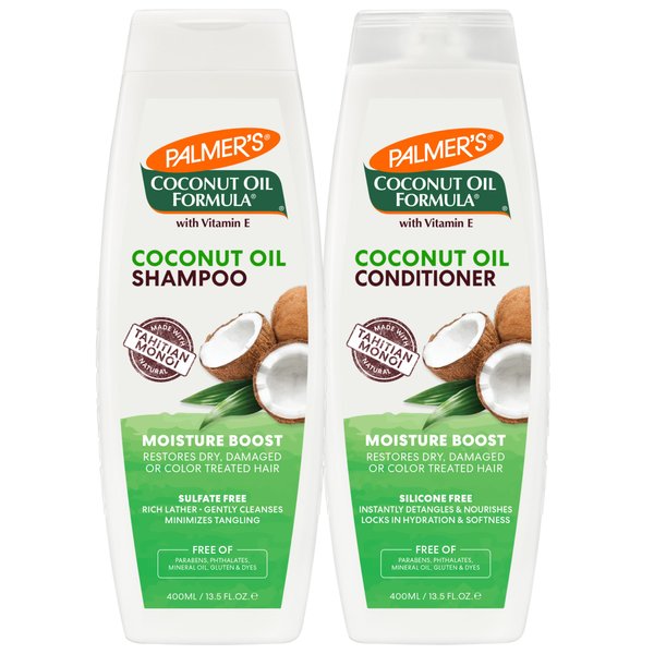 Palmer's Coconut Oil Formula Moisture Boost Shampoo & Conditioner bundle (Pack of 2)