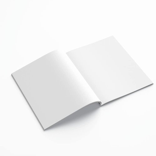 Reskid Drawing Paper Booklet (6 x 9 inches) - 48 Page, 10-Pack - Kids Drawing Paper Booklet, Coloring Art Booklet for Kids, Toddler Sketch Pads for Ages 3+