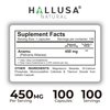 Hallusa Natural Anamu Root 450 mg - Petiveria Allicea - Anamu Capsules Organic - Immune System & Energy - 100 Capsules