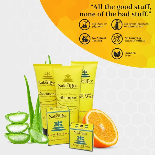 The Naked Bee Lip Balm Pomegranate and Honey 0.15 oz (Pack of 3)