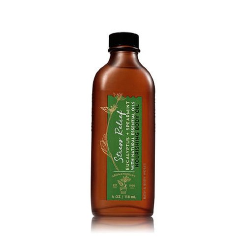 Bath & Body Works Nourishing Body Oil (STRESS RELIEF- Eucalyptus Spearmint)