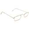 Skeleteen Old Man Costume Glasses - Rectangular Granny Dress Up Eyeglasses for Kids - 1 Pair