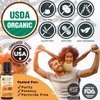 Organic Liquid Vitamin D Drops for Kids & Adults, Sugar Free. Easy to Use 1,000 IU / Drop in Coconut MCT Oil. Lasts Months, Best for High Doses. Max Absorption Vit D3 Supplement. Great Taste (Citrus)