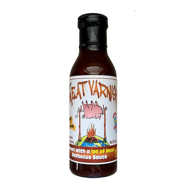 Lem's Meat Varnish BBQ Sauce (Hot) - MULTIPLE AWARD WINNING!