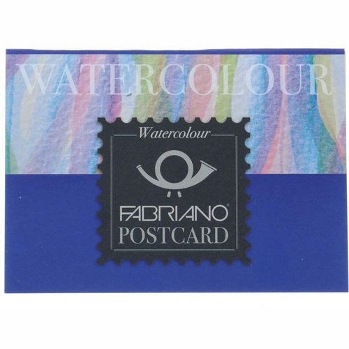 Fabriano Studio Watercolor Pad, Cold-Press, 4" x 6", 140 lb, 20 Sheets, White
