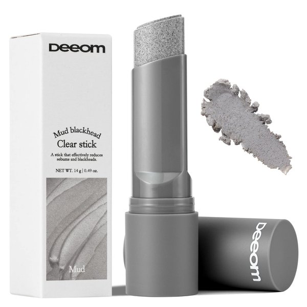 Charcoal Blackhead Remover Stick – Blackhead Extractor, Pore Cleaner, Oil Control & Sebum Absorption, Natural Exfoliator, 14g