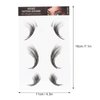 Hair Edges Stickers Fashion Temporary Tattoos Edges for Hair DIY Waterproof Long Lasting Fake Hairline Sticker for Women Girls(ED-04)