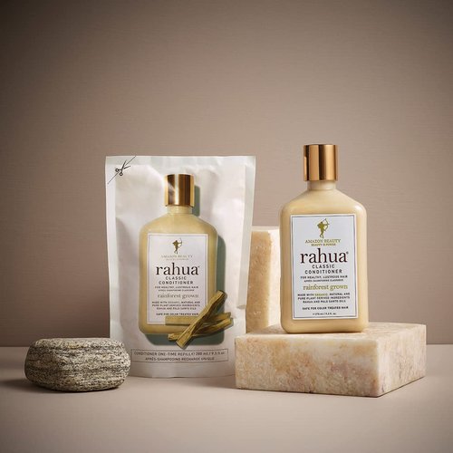 Rahua Classic Hair Conditioner Refill, 9.5 Fl Oz, Moisturizing Organic Conditioner, Natural, Plant Based Derived Ingredients, Palo Santo, For Dry Hair, Hair Care for Soft, Shiny Hair, Scalp Care