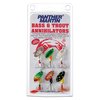 Panther Martin BA6 Bass & Trout Annihilators Spinners Fishing Lure Kit - 1/4 oz - Assorted - Pack of 6