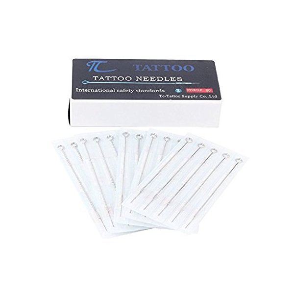 50 Tattoo Needles 5RL Tc Tattoo 5 Round Line Tattoo Machine Tattoo Kit