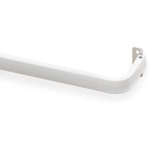 28" to 48" - Kirsch Super Duty Lockseam Curtain Rod with 1 1/4" Clearance #6113-025