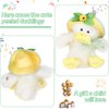 Humor Ted Singing Dancing Easter Basket Toys Duck Toys for Kids, Flapping Wings Shaking Body,Duck Musical Stuffed Animal Musical Birthday Gifts of Funny Easter Toys for Kids Toddlers,12 inch