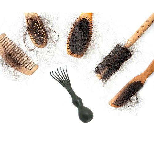 NentMent Comb Cleaner Tool Hair Brush Cleaning Rake MINI Curly Hook Twisted Hair Removal Remover for Combs Hair Brushes Removing Embeded Hair from Bristles Pet Home and Salon Use