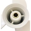 COPKINGO Boat Propeller 9 1/4x8 P for Yamaha 9.9HP 15HP 2 Strokes/Outboard Propeller for Yamaha Engine Motor 8 Tooth 683-45947-00-EL 9.25x8