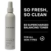 Blind Barber B3 Supercharged Balancing Toner - Mens Toner with Refreshing Minty Scent - Formulated with Cucumber, Aloe & Willow Bark to Hydrate & Balance Skin - Toners for Men (6oz / 180ml)