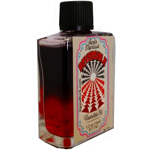 2GoodLuck Reversible, Spiritual Oil with 1 Dram Perfume Set for Magic and Rituals. Aceite Espiritual Reversible Para Rituales Y Magia.