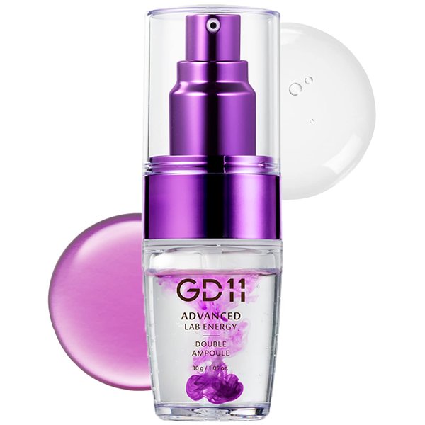 GD11 Advanced Lab Energy Double Ampoule 1.01 fl.oz | Anti-aging Facial Serum with Stem Cell Extract and Hyaluronic Acid | Hydrating Serum for Skin Regeneration | Restore Elasticity and Reduce Wrinkles